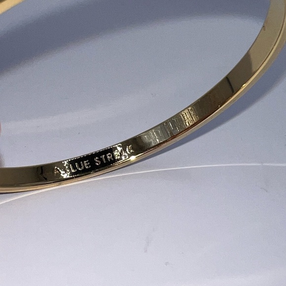 Four Kate Spade Message Bangle Set - Picture 8 of 12